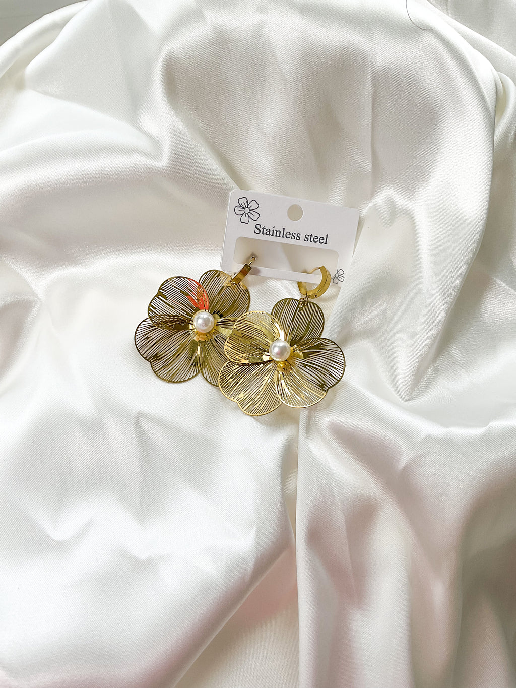 fleur de perle d'or
