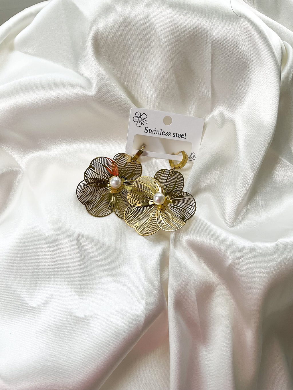 fleur de perle d'or