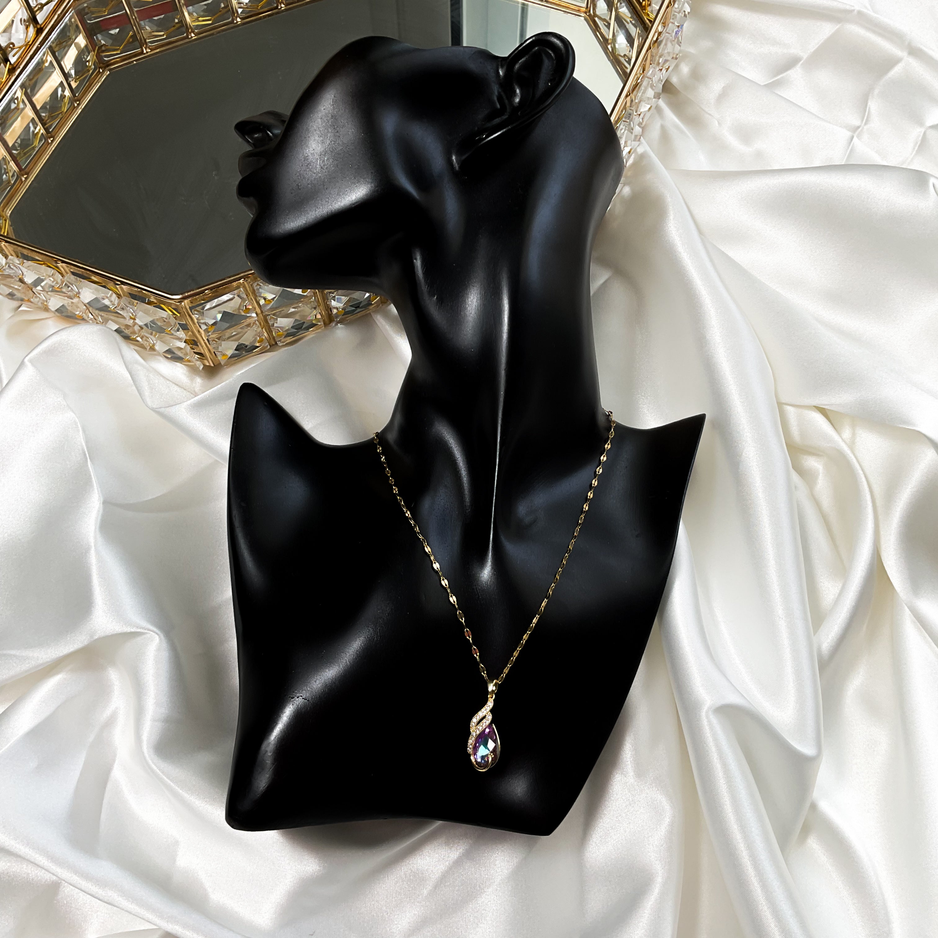 Collier en cristal